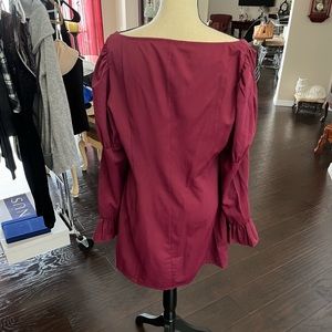 Woman’s wine color dress from urban outfitters.